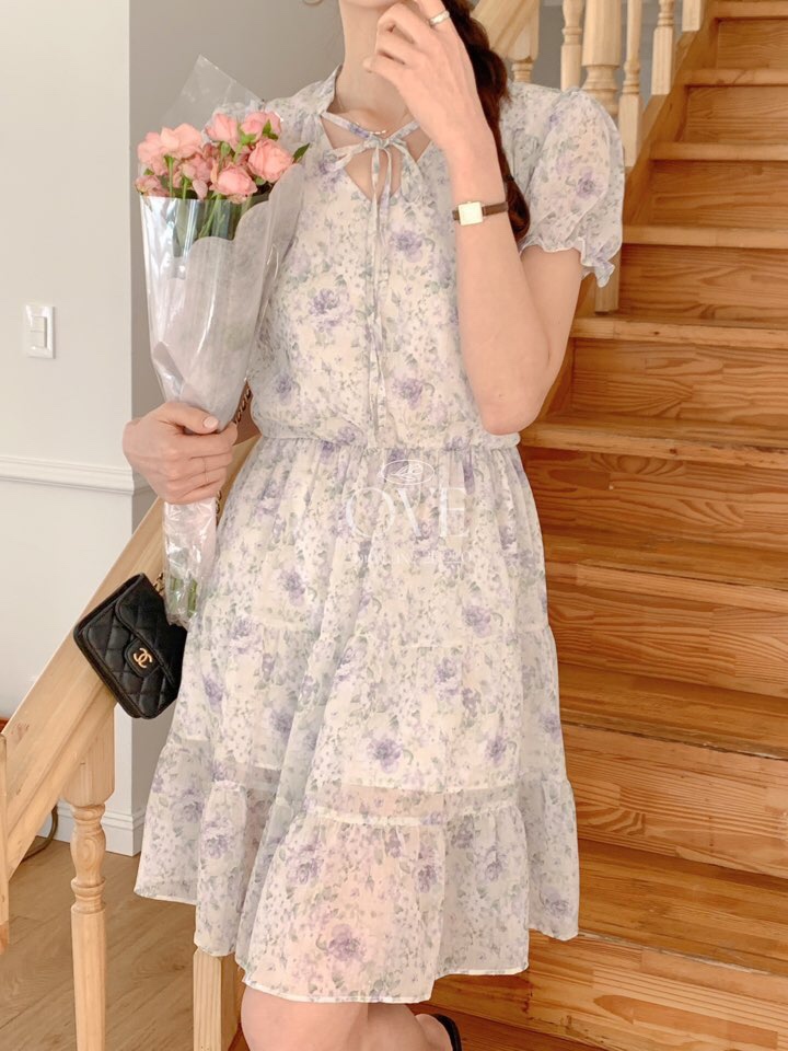 OVE東大門實拍女士新品職業熱賣推薦休閑時尚人氣25春夏連衣裙OVE連衣裙