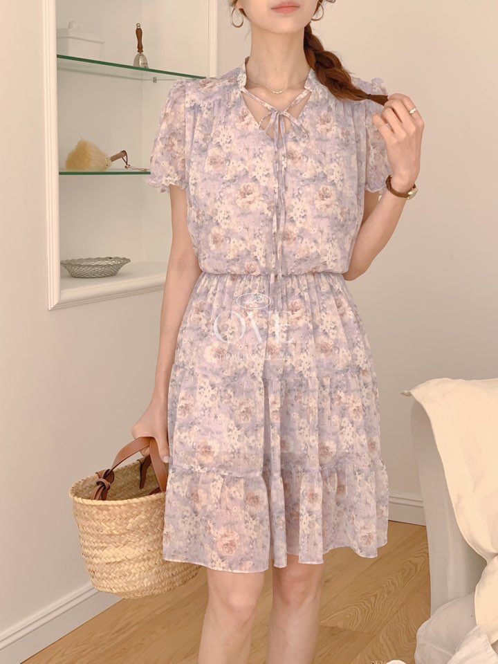 OVE東大門實拍女士新品職業熱賣推薦休閑時尚人氣25春夏連衣裙OVE連衣裙