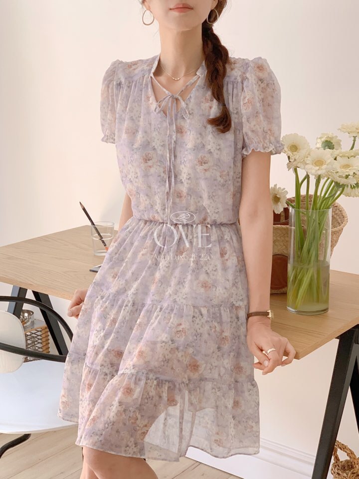 OVE東大門實拍女士新品職業熱賣推薦休閑時尚人氣25春夏連衣裙OVE連衣裙