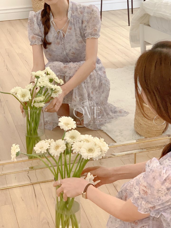 OVE東大門實拍女士新品職業熱賣推薦休閑時尚人氣25春夏連衣裙OVE連衣裙