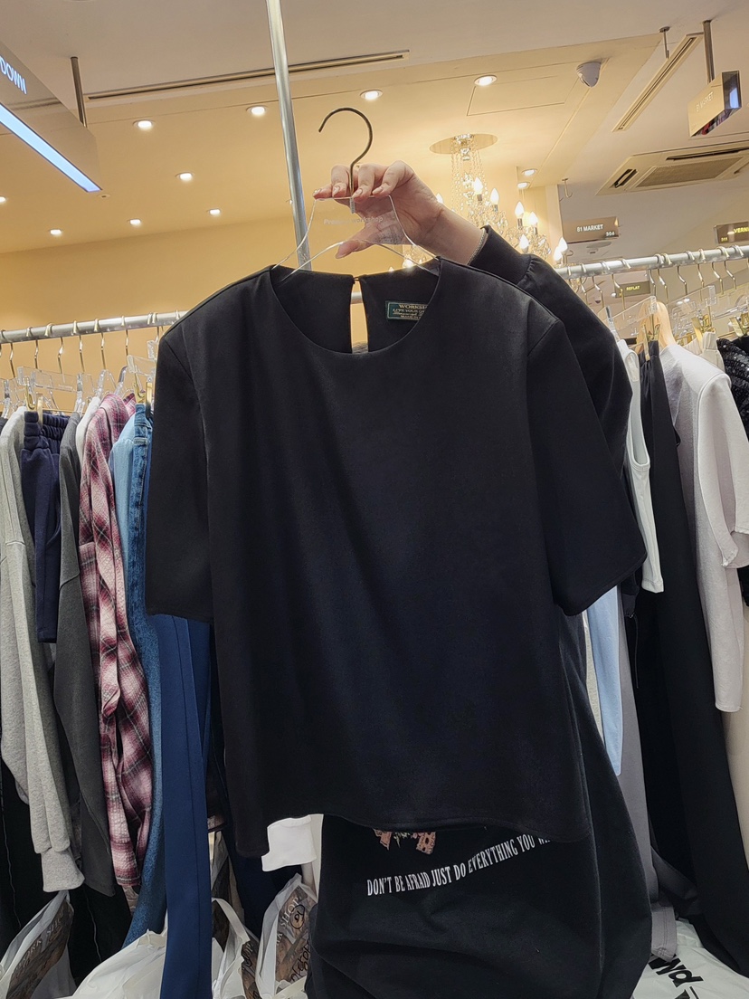 WORK SHOP韓國直郵女裝新品職業25春夏熱賣推薦時尚真品T恤Work_shopT恤圖色2