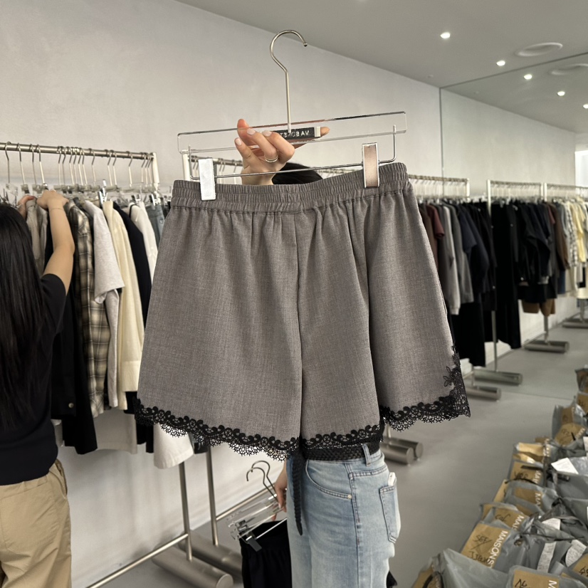 DOUBLE STANDARD/LE SMOKING/MAISONSTAFF東大門代購女裝新品休閑短褲MAISONSTAFF/DOUBLE STANDARD短褲