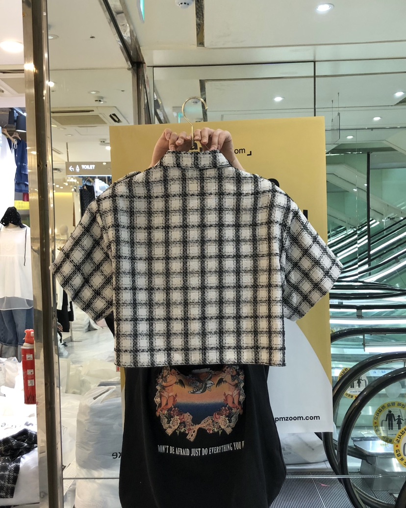 WORK SHOP韓國㊣直郵東大門代購女裝新品25春夏襯衫蕾絲衫Work_shop襯衫/蕾絲衫
