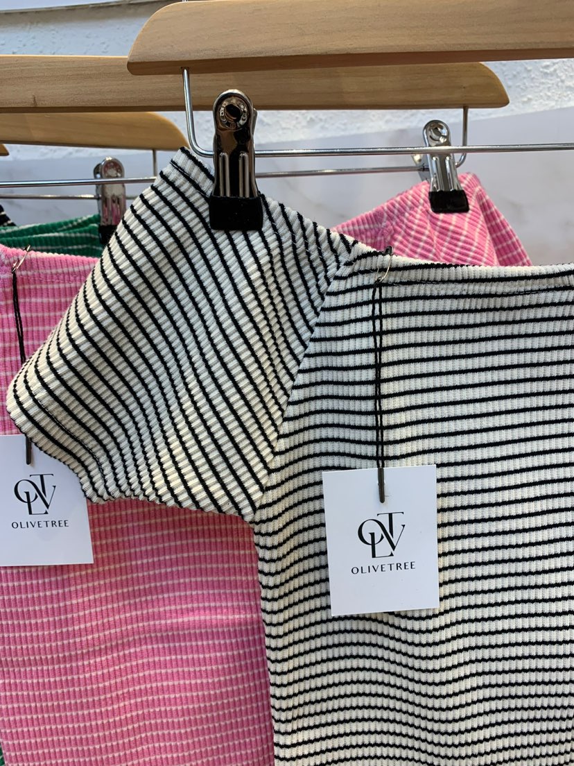 OLIVE TrEE韓國代購女裝新品熱賣時尚職業人氣休閑25春夏T恤OLIVE TrEET恤