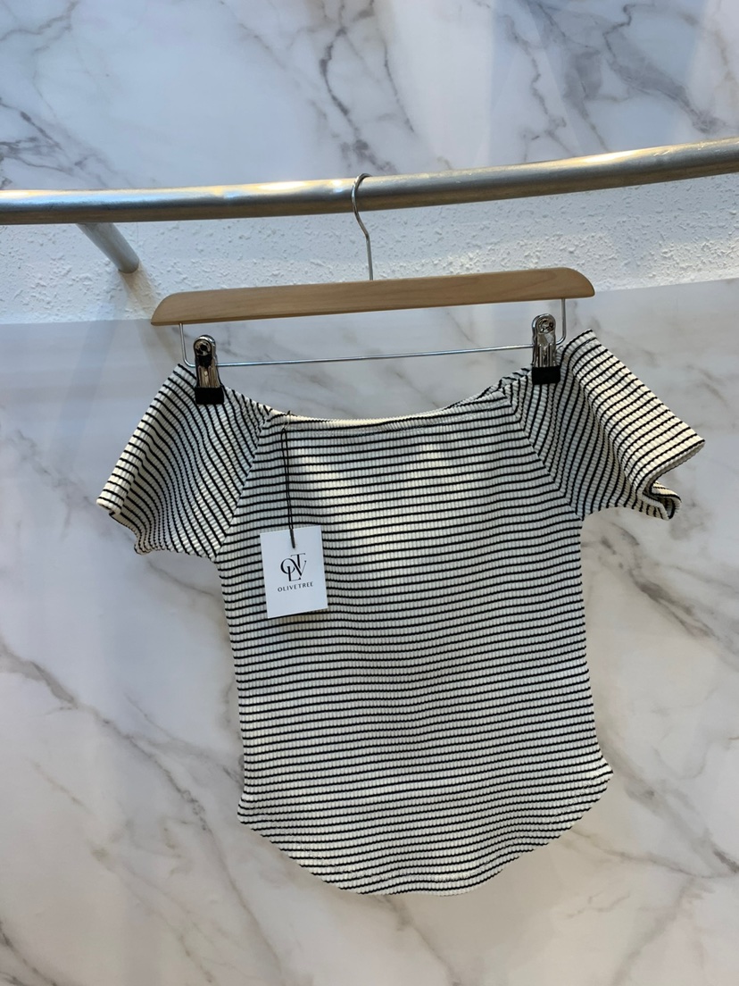 OLIVE TrEE韓國代購女裝新品熱賣時尚職業人氣休閑25春夏T恤OLIVE TrEET恤圖色3
