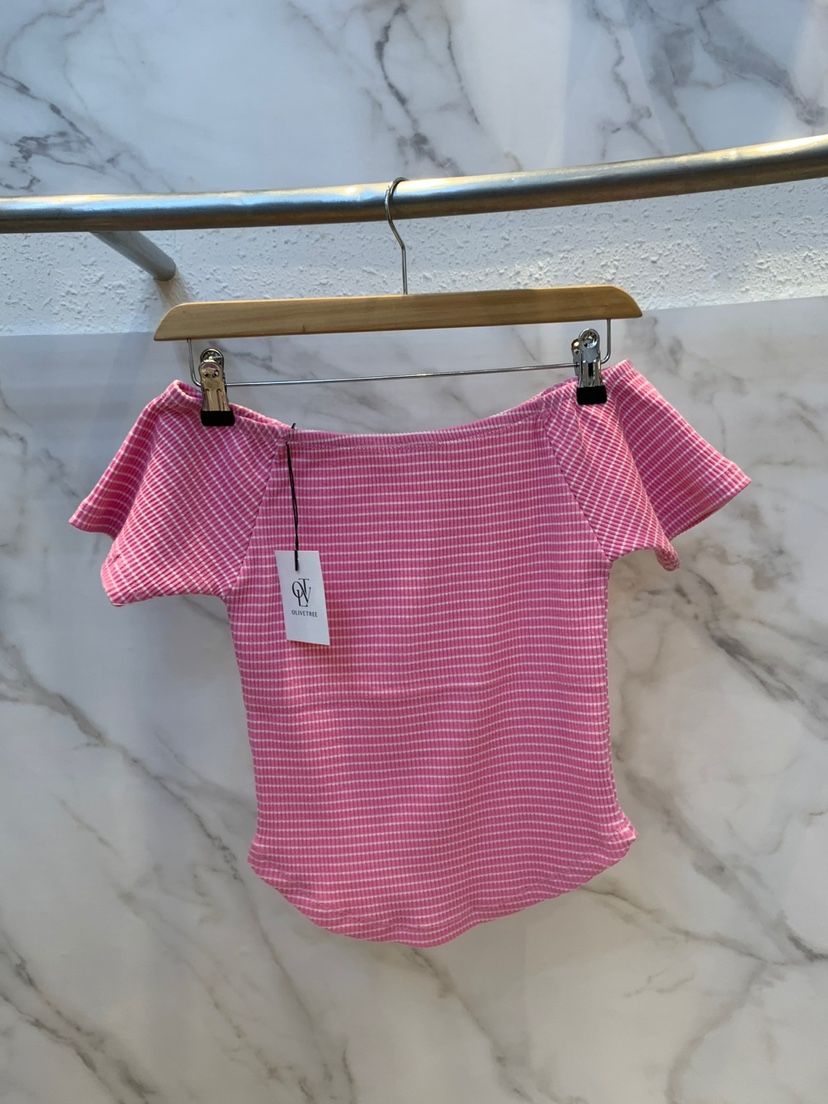 OLIVE TrEE韓國代購女裝新品熱賣時尚職業人氣休閑25春夏T恤OLIVE TrEET恤圖色4