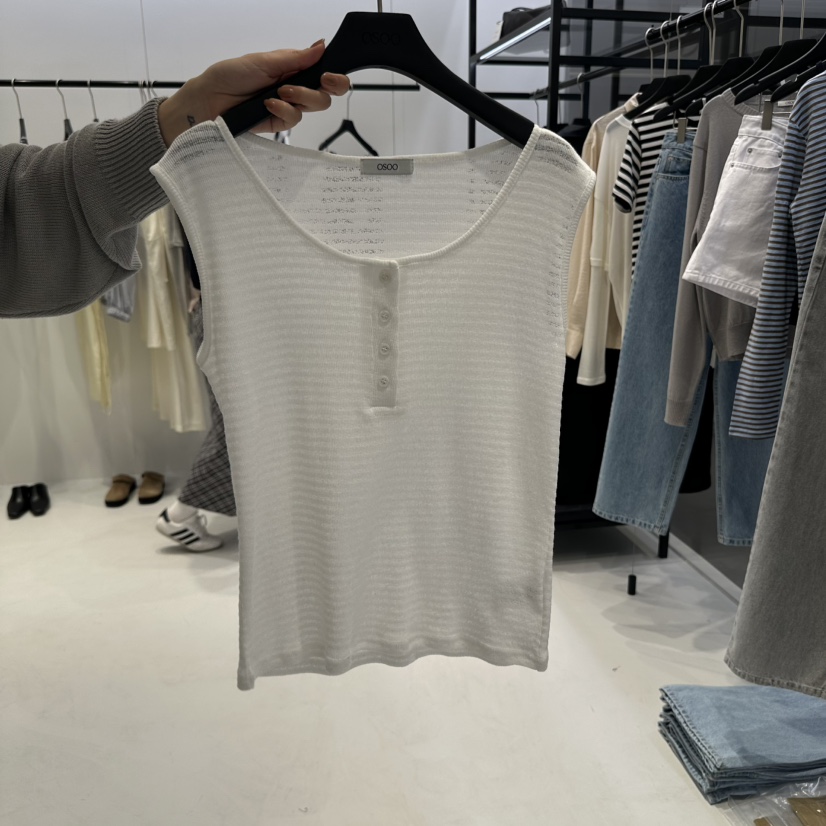 OSOO東大門直郵女裝新款休閑推薦人氣真品職業熱賣吊帶背心OSOO吊帶/背心