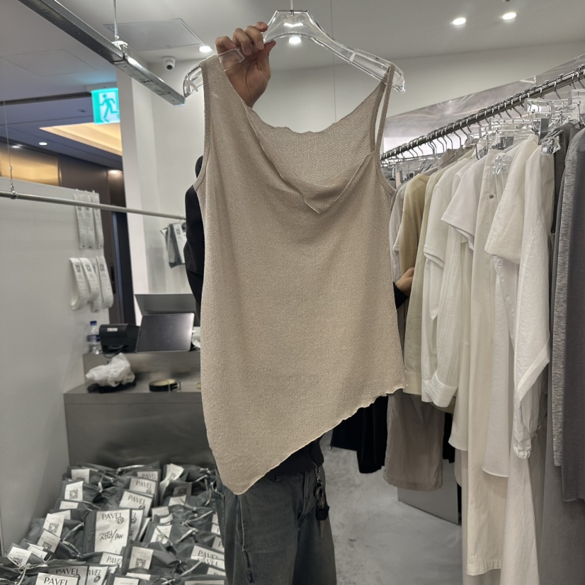 PAVEL韓國代購女士新品真品人氣時尚推薦熱賣職業休閑吊帶背心PAVEL吊帶/背心圖色3