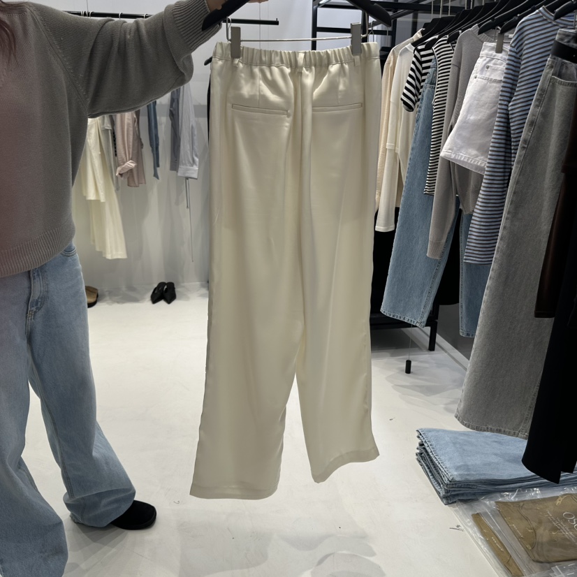 OSOO韓國代購女士新品真品熱賣人氣推薦25春夏時尚休閑褲柔軟OSOO休閑褲