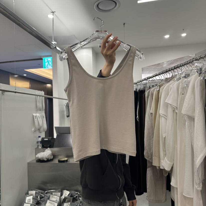PAVEL韓國代購女士新款時尚熱賣休閑真品職業25春夏吊帶背心PAVEL吊帶/背心