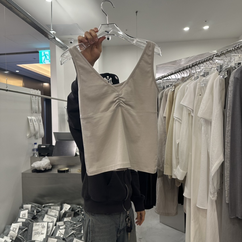 PAVEL韓國代購女士新款時尚熱賣休閑真品職業25春夏吊帶背心PAVEL吊帶/背心