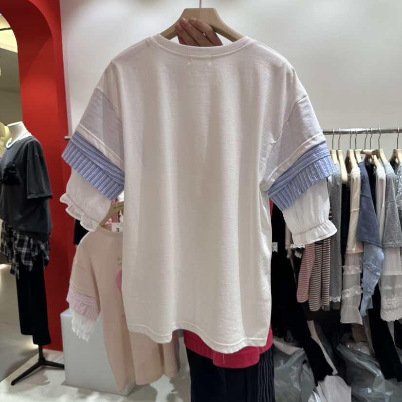 MINI UNNI韓國直郵女裝新品人氣推薦25春夏熱賣時尚真品T恤MINI UNNIT恤