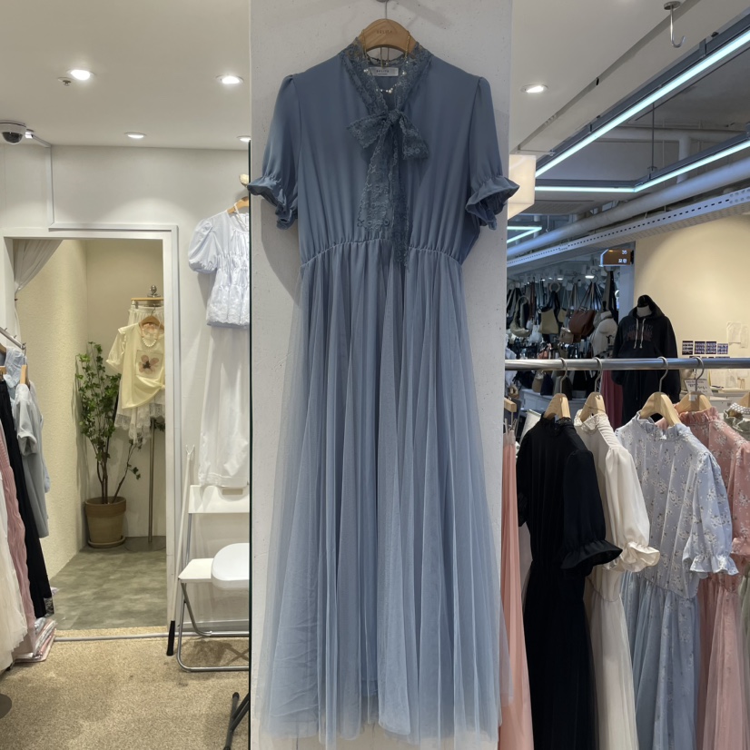 空韓國直郵女裝新品人氣推薦25春夏時尚真品職業熱賣連衣裙BELITA連衣裙圖色2