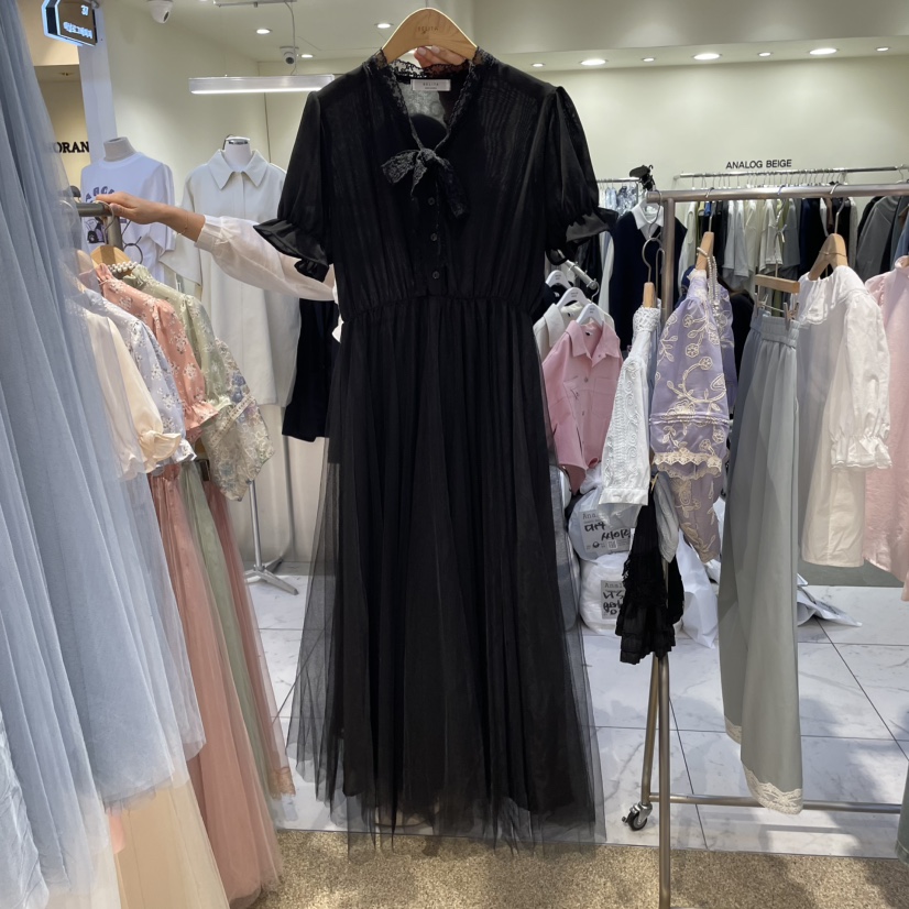 空韓國直郵女裝新品人氣推薦25春夏時尚真品職業熱賣連衣裙BELITA連衣裙圖色3