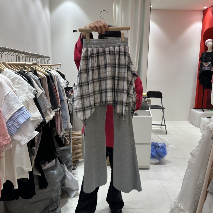 MINI UNNI東大門代購女士新款推薦真品休閑熱賣時尚人氣裙褲MINI UNNI裙褲