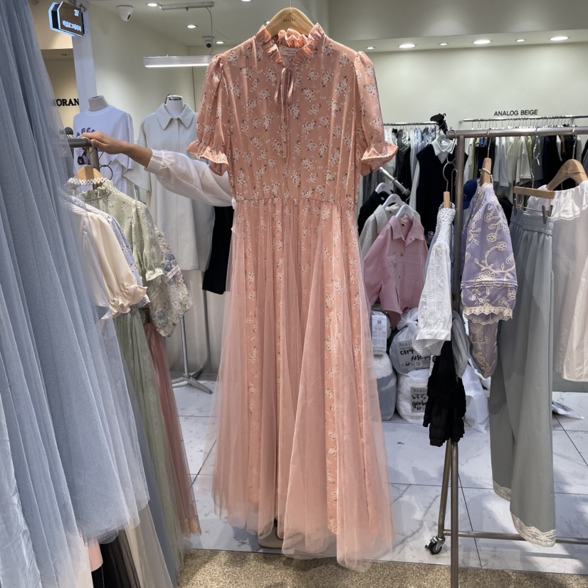 空韓國直郵女裝新品人氣休閑職業熱賣推薦時尚真品25春夏連衣裙BELITA連衣裙圖色2