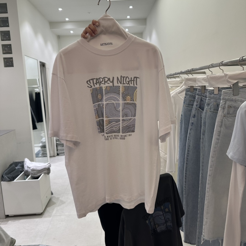 ARTISANAL韓國代購女裝新品熱賣時尚休閑真品推薦人氣25春夏T恤ARTISANALT恤圖色3