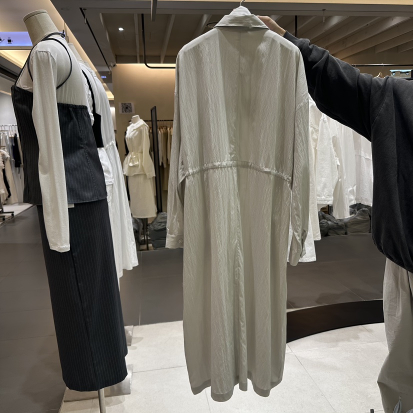 ARTISANAL東大門直郵女裝新款真品時尚人氣長款風衣開衫長款ARTISANAL長款風衣