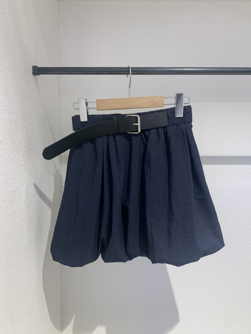 IR BIEN東大門代購女士新品熱賣時尚推薦短裙含腰帶南瓜裙ir bien-A短裙