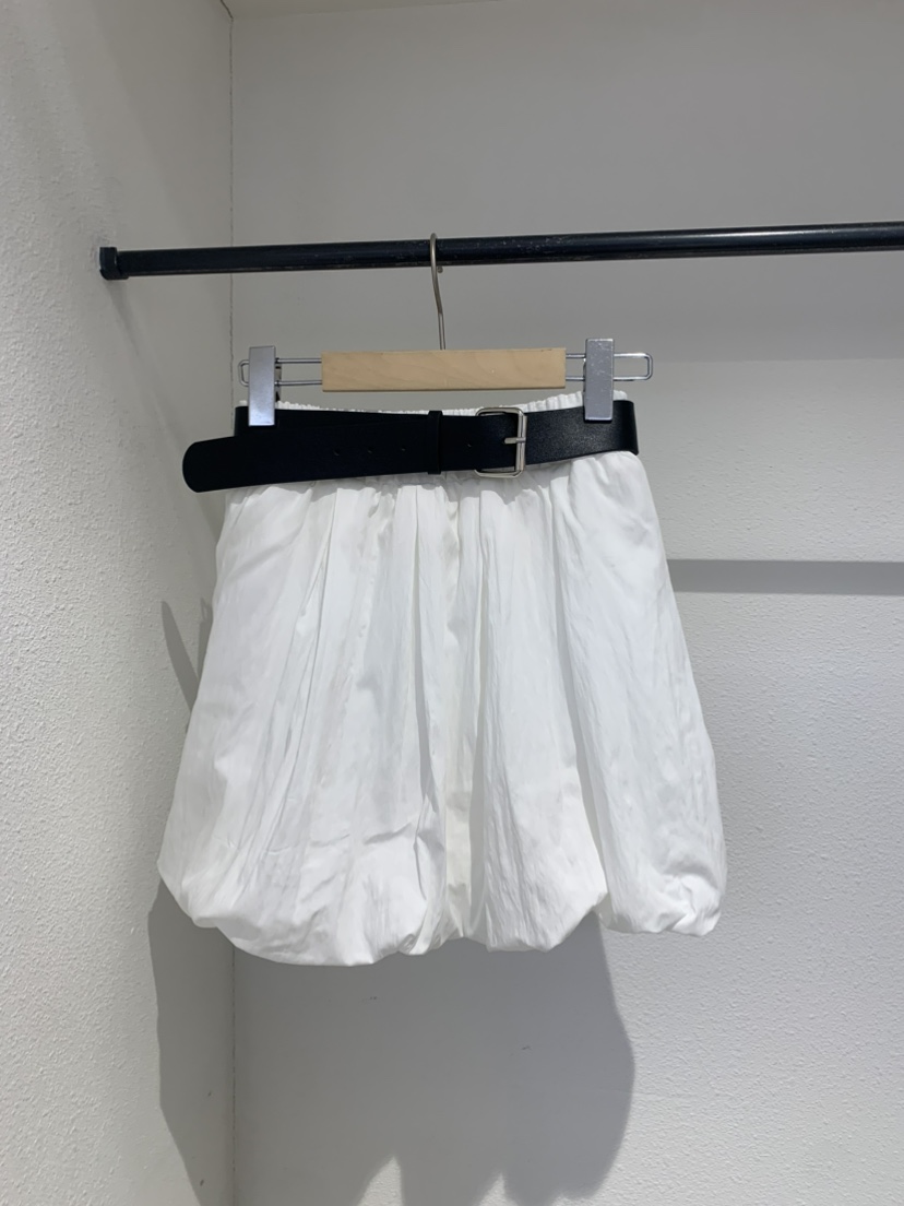 IR BIEN東大門代購女士新品熱賣時尚推薦短裙含腰帶南瓜裙ir bien-A短裙圖色4