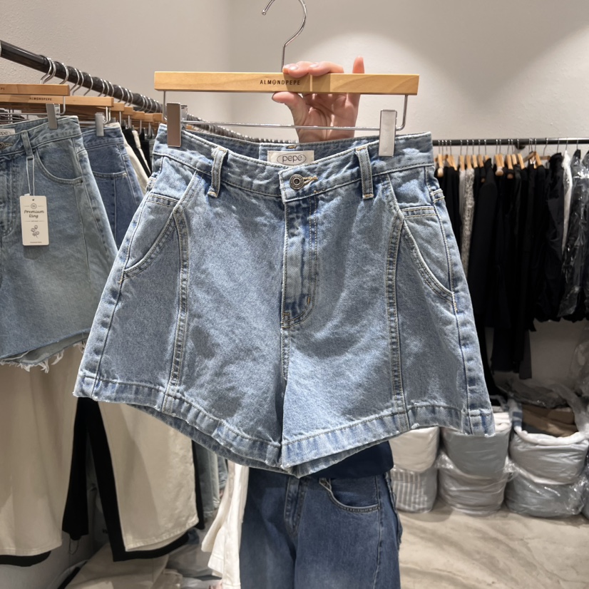 ALMOND PEPE韓國直郵女裝新品時尚真品職業休閑人氣25春夏短褲ALMOND PEPE短褲圖色2