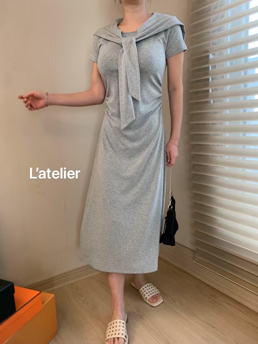 LATE LIER東大門代購女裝新品休閑職業時尚推薦人氣連衣裙LATE LIER連衣裙