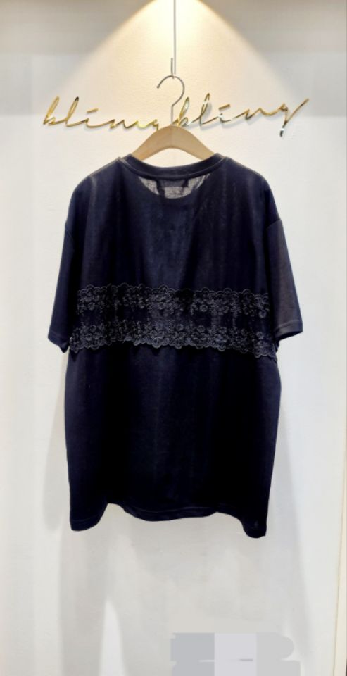 BLING BLING-S韓國直郵女士新品熱賣時尚25春夏真品職業T恤BLING BLING-ST恤