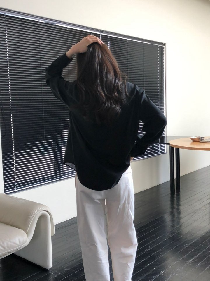 NOTICE韓國直郵㊣東大門實拍女裝新品熱賣推薦襯衫蕾絲衫口袋NOTICE襯衫/蕾絲衫