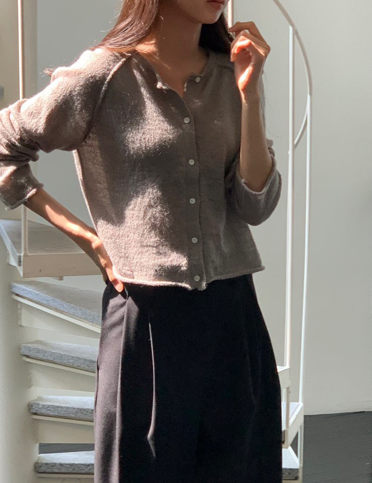NOTICE韓國直郵㊣東大門實拍女裝新品人氣熱賣休閑針織衫開衫NOTICE針織衫