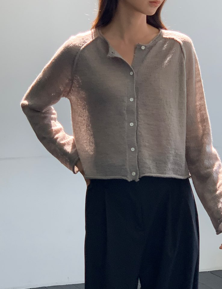 NOTICE韓國直郵㊣東大門實拍女裝新品人氣熱賣休閑針織衫開衫NOTICE針織衫