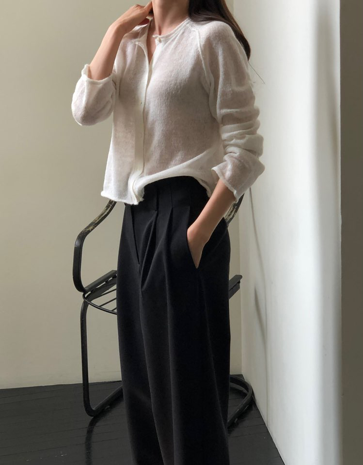 NOTICE韓國直郵㊣東大門實拍女裝新品人氣熱賣休閑針織衫開衫NOTICE針織衫