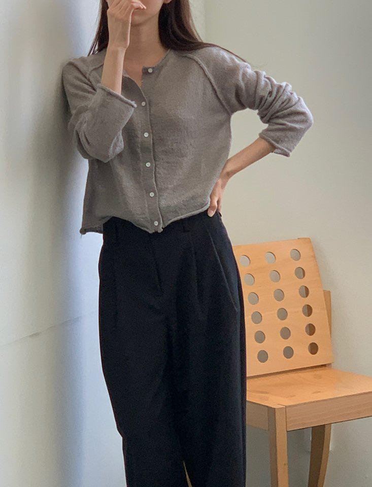 NOTICE韓國直郵㊣東大門實拍女裝新品人氣熱賣休閑針織衫開衫NOTICE針織衫