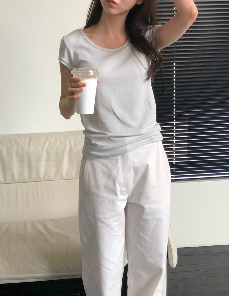 NOTICE直郵韓國代購㊣女裝新品休閑時尚熱賣推薦25春夏人氣T恤NOTICET恤