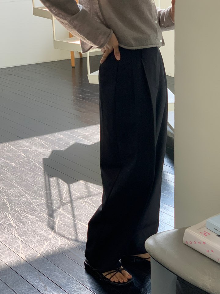 NOTICE直郵韓國代購㊣女裝新品熱賣25春夏人氣推薦正裝褲西褲NOTICE正裝褲/西褲