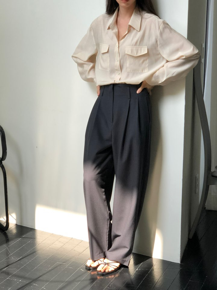 NOTICE直郵韓國代購㊣女裝新品熱賣25春夏人氣推薦正裝褲西褲NOTICE正裝褲/西褲