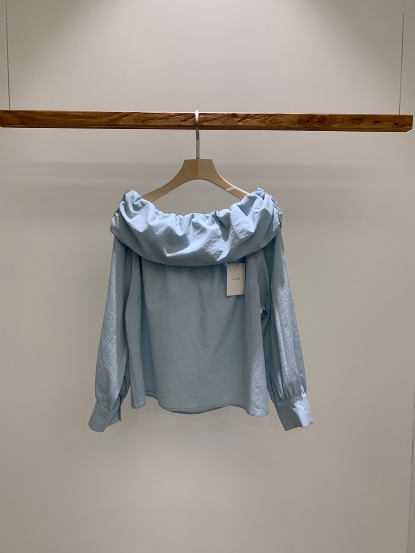 A P-STUDIO直郵韓國代購㊣女裝新品推薦25春夏襯衫蕾絲衫A P-STUDIO襯衫/蕾絲衫圖色2