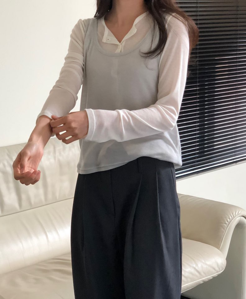 NOTICE韓國直郵㊣東大門實拍女裝新品25春夏熱賣休閑吊帶背心NOTICE吊帶/背心