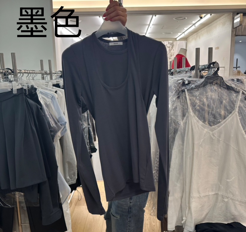 MAINT東大門實拍女裝新品休閑人氣職業時尚真品熱賣長袖T恤MAINT長袖T恤圖色3