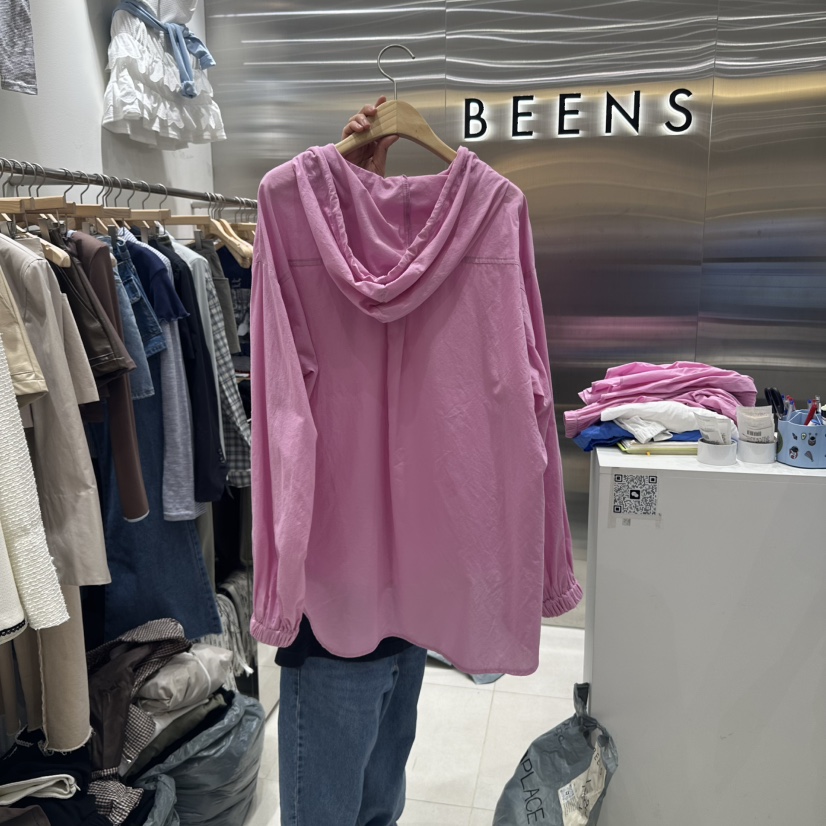 BEENS東大門代購女士新品休閑時尚推薦職業熱賣真品襯衫蕾絲衫BEENS襯衫/蕾絲衫
