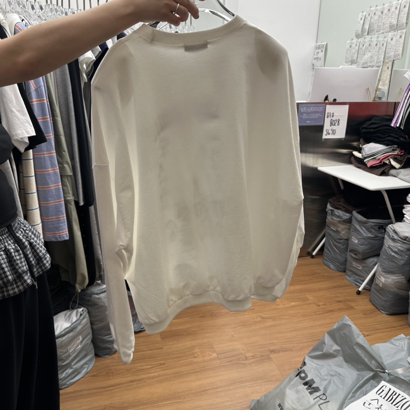 GABIZON韓國代購女士新款真品熱賣25春夏時尚人氣休閑職業衛衣GABIZON衛衣