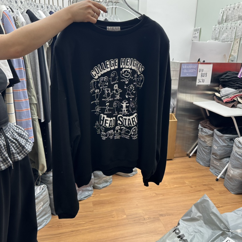 GABIZON韓國代購女士新款真品熱賣25春夏時尚人氣休閑職業衛衣GABIZON衛衣圖色4