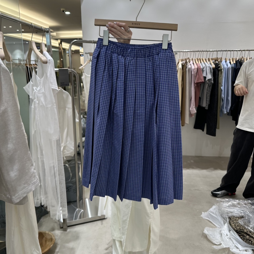 BINUS東大門代購女裝新品休閑人氣時尚真品職業半身裙中短裙BINUS半身裙/中短裙圖色2