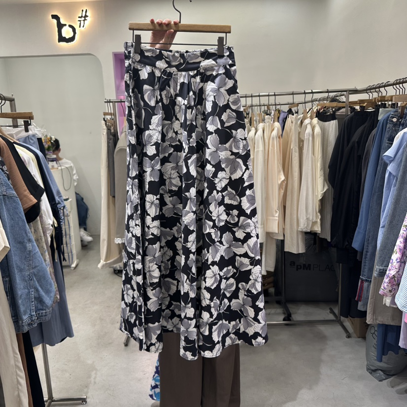 BISHOP東大門實拍女裝新品時尚25春夏休閑熱賣真品人氣長裙b#/BISHOP長裙圖色2