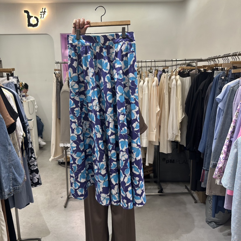 BISHOP東大門實拍女裝新品時尚25春夏休閑熱賣真品人氣長裙b#/BISHOP長裙圖色3