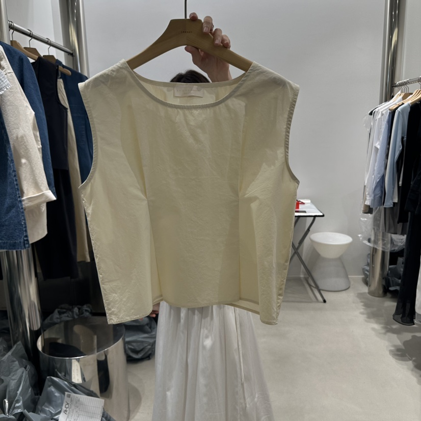 AHOY東大門直郵女裝新品推薦熱賣人氣25春夏休閑真品吊帶背心AHOY吊帶/背心圖色2