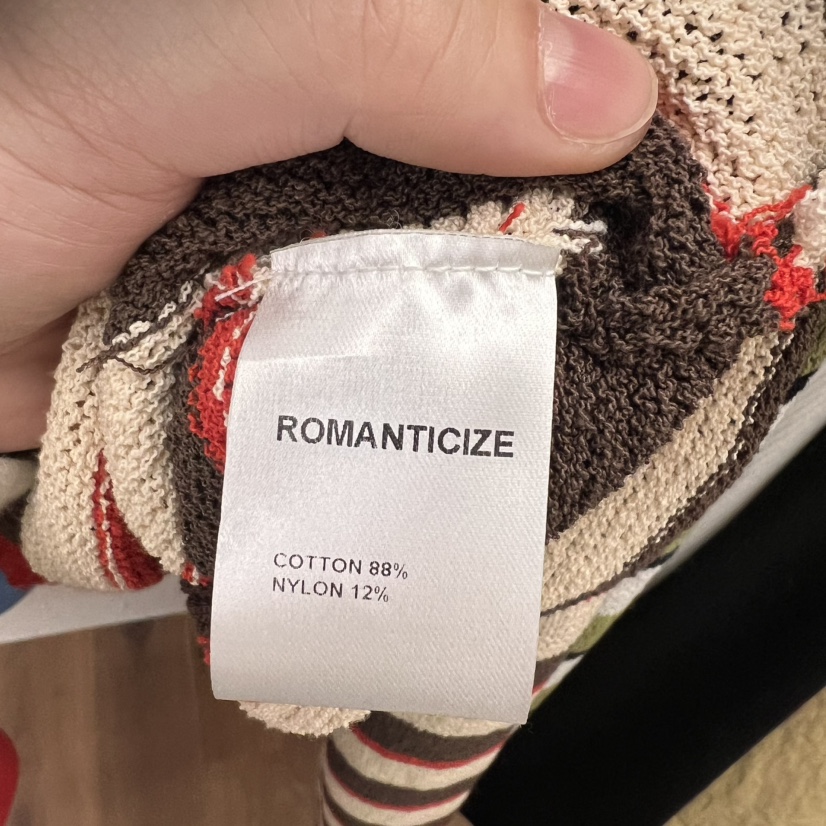ROMANTICIZE直郵韓國代購㊣女裝新品時尚人氣推薦針織衫開衫ROMANTICIZE針織衫