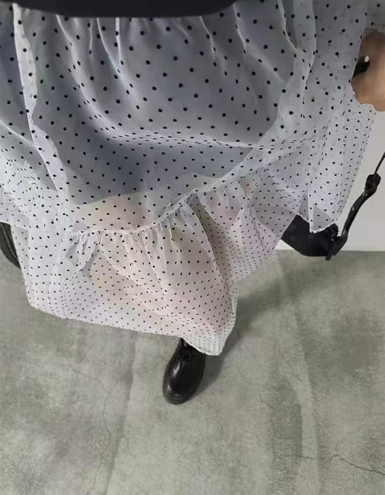 CRONG韓國直郵㊣女裝新款時尚推薦25春夏熱賣休閑半身裙中短裙CRONG半身裙/中短裙
