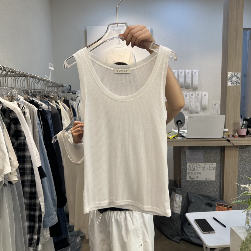 PLOVER韓國㊣直郵東大門代購女裝新款時尚人氣熱賣吊帶背心PLO_VER吊帶/背心