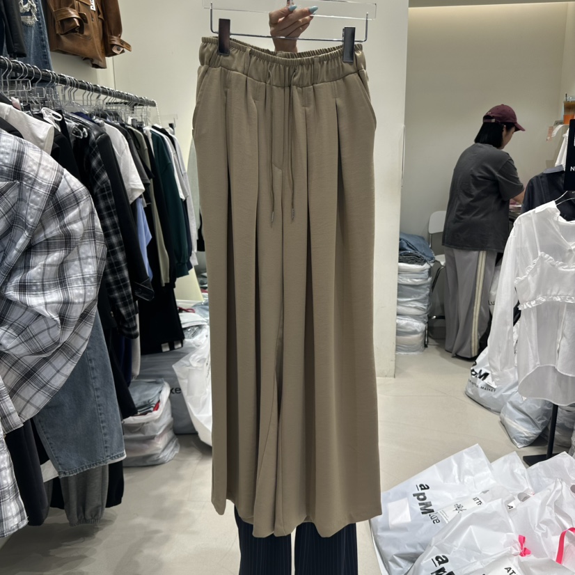 AT THE END直郵韓國代購㊣女裝新品時尚人氣25春夏休閑褲AT THE END休閑褲