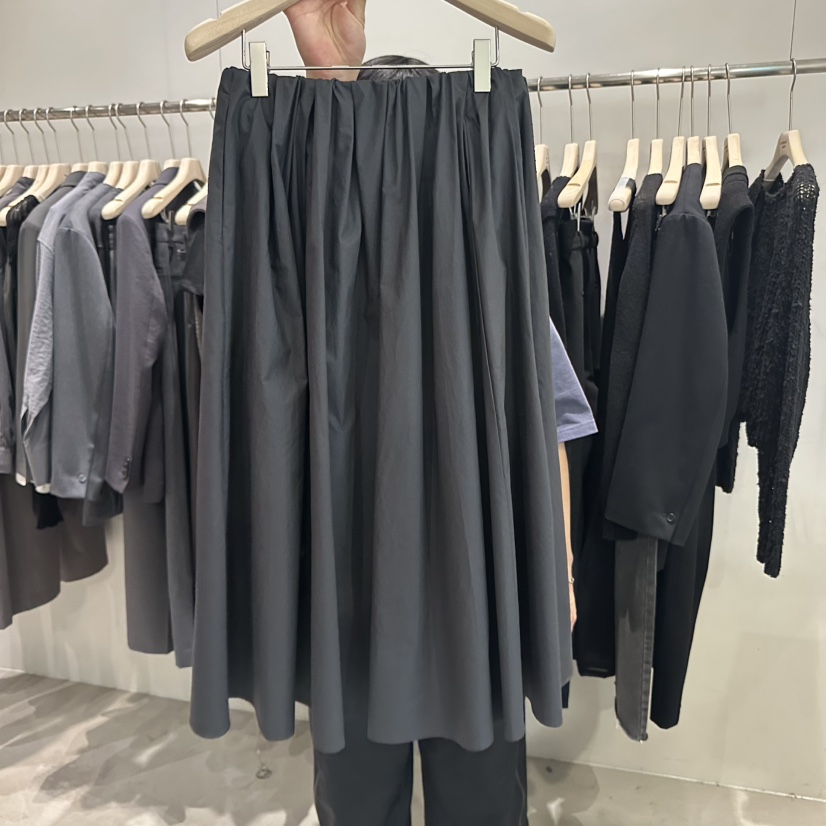 LAMAGIEPIE直郵韓國代購㊣女裝新品時尚熱賣人氣推薦休閑長裙LAMAGIE GREY長裙圖色2